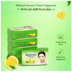 Torque Refresh Moisturizing For A Refreshing Experience 100gm Pack Of 4 Soaps