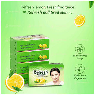 Torque Refresh Moisturizing For A Refreshing Experience 100gm Pack Of 4 Soap