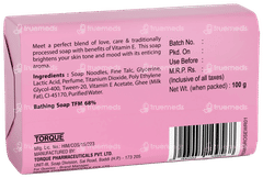 Torque Refresh Moisturizing For Healthy Glowing Skin 100gm Pack Of 4 Soaps