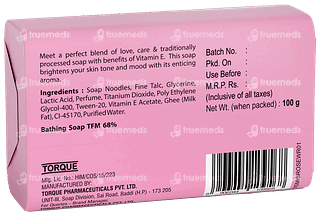 Torque Refresh Moisturizing For Healthy Glowing Skin 100gm Pack Of 4 Soap