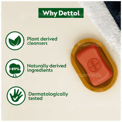 Dettol Original Germ Defence 100gm Pack Of 4 Soaps