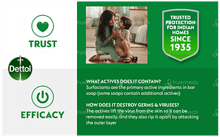 Dettol Original Germ Defence 100gm Pack Of 4 Soaps
