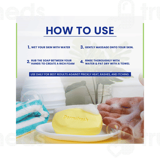 Dermi Fresh Prickly Heat Soap 75gm