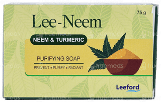 Lee Neem Turmeric And Neem Soap 75Gm