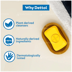 Dettol 2x Menthol Lime Cool 150gm Pack Of 4 Soaps