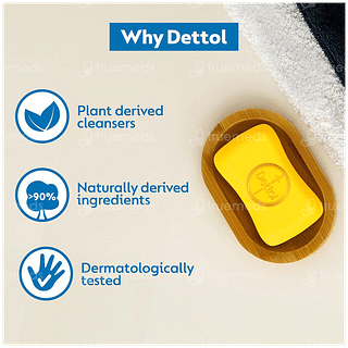 Dettol 2x Menthol Lime Cool Soap 100gm Pack Of 4