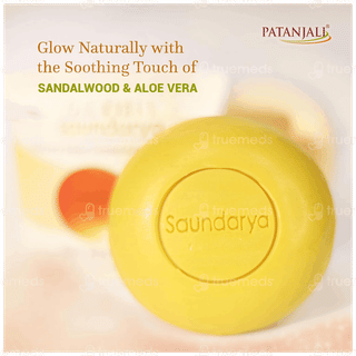 Patanjali Saundarya Mysore Super Sandal Body Cleanser 75Gm Buy 3 Get 1 Free