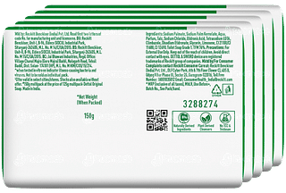 Dettol Original Germ Defence 150gm Pack Of 5 Soaps