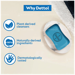 Dettol Icy Cool 2x Menthol 150gm Pack Of 5 Soaps