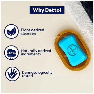Dettol Cologne Fresh 100gm Pack Of 4 Soap