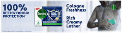 Dettol Cologne Fresh 100gm Pack Of 4 Soaps