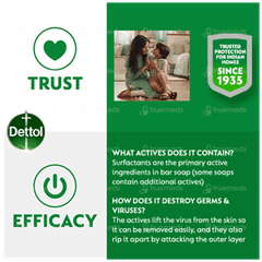 Dettol Cologne Fresh 100gm Pack Of 4 Soaps