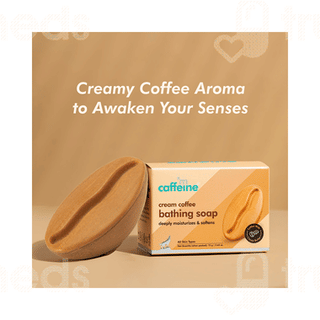 Mcaffeine Cream Coffee Bathing Soap 75gm