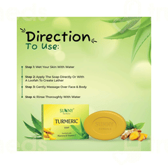 Sunny Herbals Turmeric Soap 75Gm