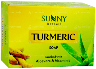 Sunny Herbals Turmeric Soap 75Gm