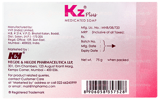 Kz Plus Soap 75gm