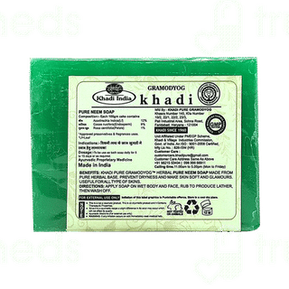 Khadi Pure Neem Soap 125gm
