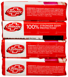 Lifebuoy Germ Protection 75gm Pack Of 4 Soap