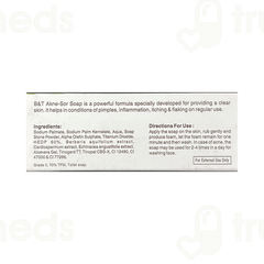 Boericke And Tafel Akne Sor Soap 75gm Boericke And Tafel Akne Sor Soap 75gm