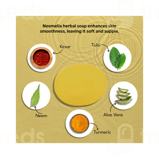 Mpil Neemelia Herbal Bathing Bar 75gm