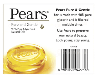 Pears Pure And Gentle Bathing Bar 60Gm