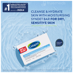 Cetaphil Cleansing & Moisturising Syndet Bar 100gm