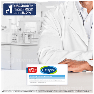 Cetaphil Cleansing & Moisturising Syndet Bar 100gm Pack Of 4