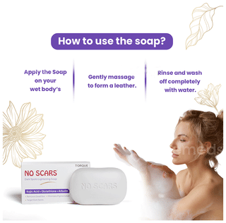 No Scars Dark Spots Lightening 75Gm Pack Of 3 Soaps