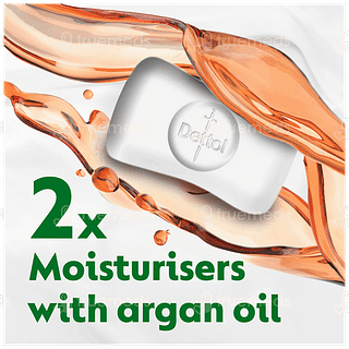 Dettol Skincare 2x Moisturisers With Argan Oil Soap 150gm