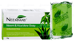 Neemway Neem & Aloe Vera Soap 75gm Neemway Neem & Aloe Vera Soap 75gm