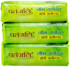 Patanjali Neem Kanti 150Gm Pack Of 3 Body Cleanser