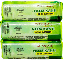 Patanjali Neem Kanti 150Gm Pack Of 3 Body Cleanser
