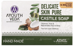 Ayouthveda Delicate Skin Pure Castile Soap 110gm