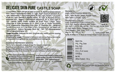 Ayouthveda Delicate Skin Pure Castile Soap 110gm