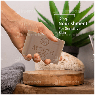Ayouthveda Delicate Skin Pure Castile Soap 110gm