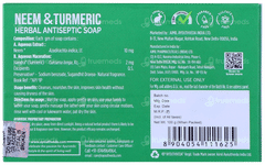 Ayouthveda Neem & Turmeric Herbal Antiseptic Soap 100gm