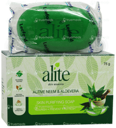 Alite Active Neem And Aloe Vera Soap 75gm Alite Active Neem And Aloe Vera Soap 75gm