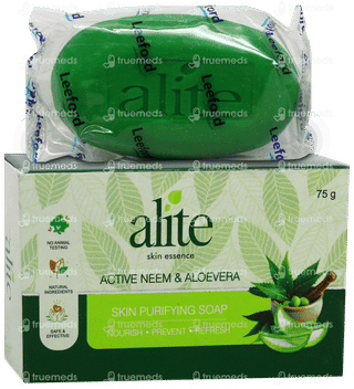 Alite Active Neem And Aloe Vera Soap 75Gm