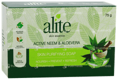 Alite Active Neem And Aloe Vera Soap 75Gm