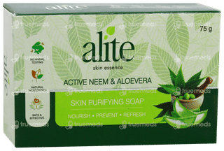 Alite Active Neem And Aloe Vera Soap 75Gm