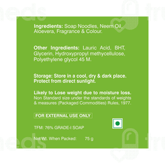 Alite Active Neem And Aloe Vera Soap 75gm