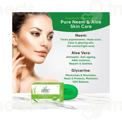 Alite Active Neem And Aloe Vera Soap 75gm