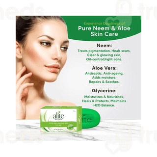 Alite Active Neem And Aloe Vera Soap 75gm