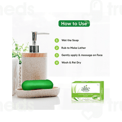 Alite Active Neem And Aloe Vera Soap 75gm