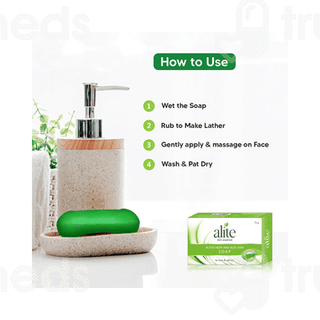 Alite Active Neem And Aloe Vera Soap 75gm