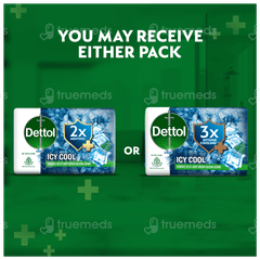 Dettol Icy Cool 3x Intense Cooling + Soap 150gm