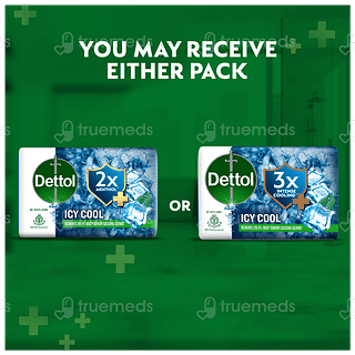 Dettol Icy Cool 3x Intense Cooling + Soap 150gm