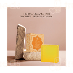 Ashpveda Sandalwood & Turmeric Body Bar 75gm
