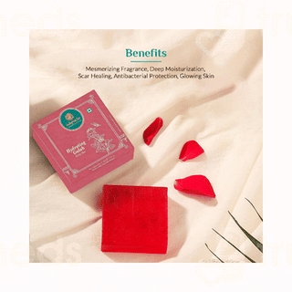Ashpveda Hydrating Gulab Body Bar 75gm