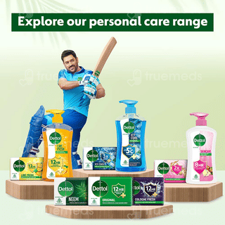 Dettol Icy Cool 3X Intense Cooling + 100Gm Pack Of 4 Soaps